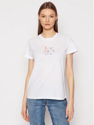T-shirt Lee blanc