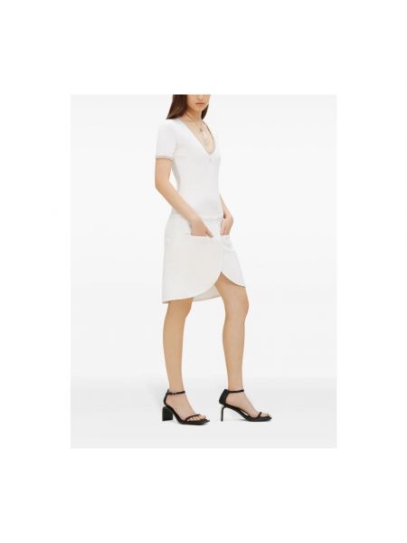 Mini falda Courrèges blanco