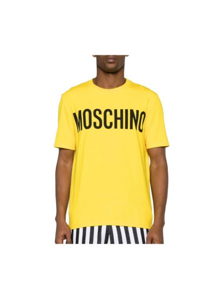Koszulka Moschino żółta