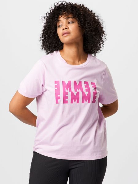 Krekls Selected Femme Curve rozā