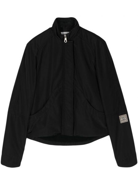 Sport hosszú kabát Chanel Pre-owned fekete