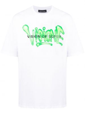 Camiseta con estampado Vision Of Super blanco