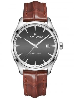 Часы Hamilton коричневые