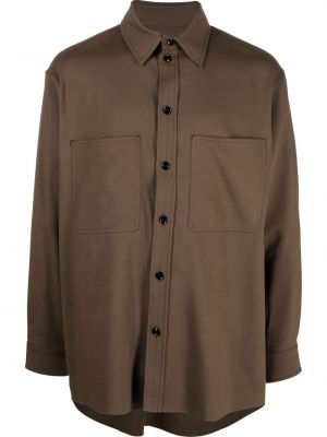 Marškiniai Lemaire ruda