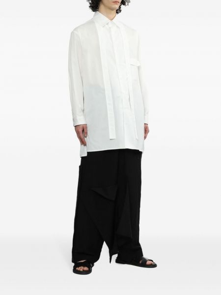 Hemd aus baumwoll Yohji Yamamoto weiß