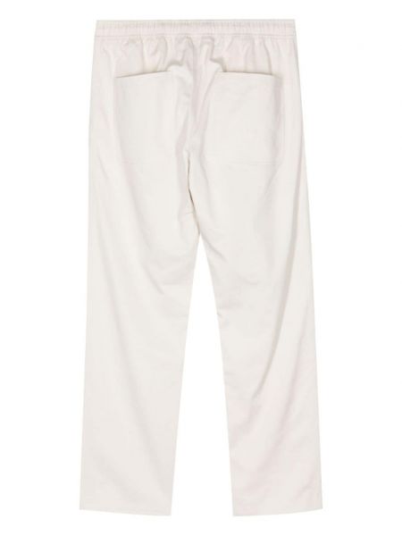 Rovné kalhoty Samsøe Samsøe bílé