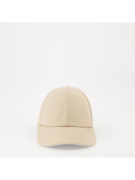 Gorra de algodón clásica Courrèges beige