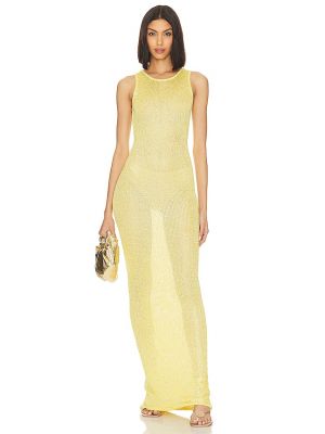 Robe longue Asta Resort jaune