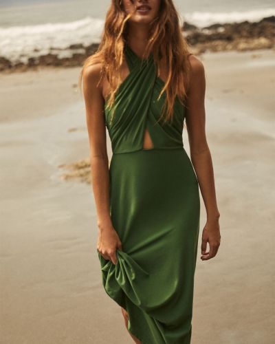Šaty Johanna Ortiz zelené
