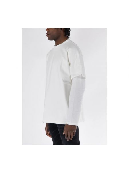 Camiseta de manga larga Jil Sander blanco