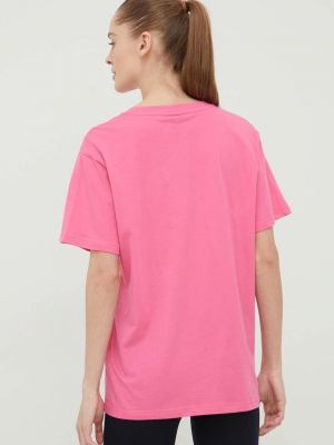 Bavlněné tričko P.e Nation fialové