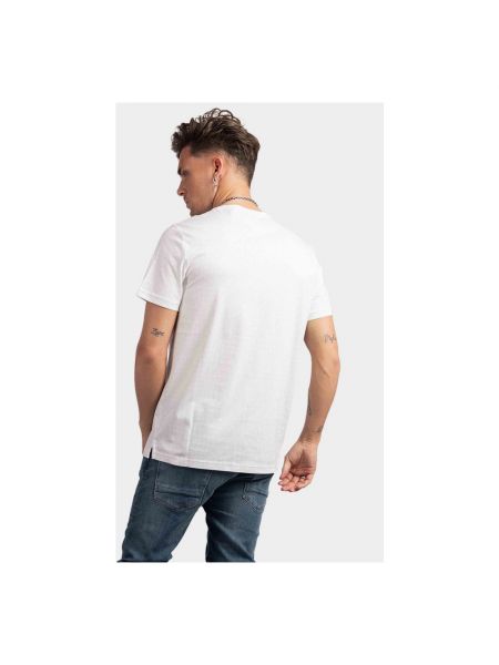 Camiseta de algodón con estampado Michael Kors blanco
