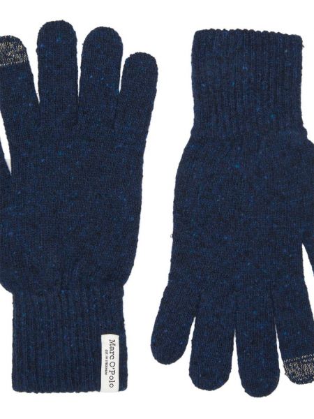 Rękawiczki Marc O'polo niebieskie