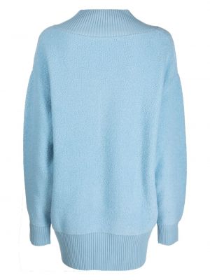 Vilnonis megztinis Filippa K mėlyna