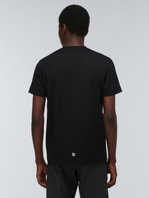 Džerzej bavlnené tričko Givenchy čierna