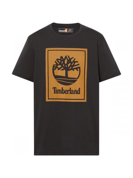 Koszulka z krótkim rękawem Timberland czarna