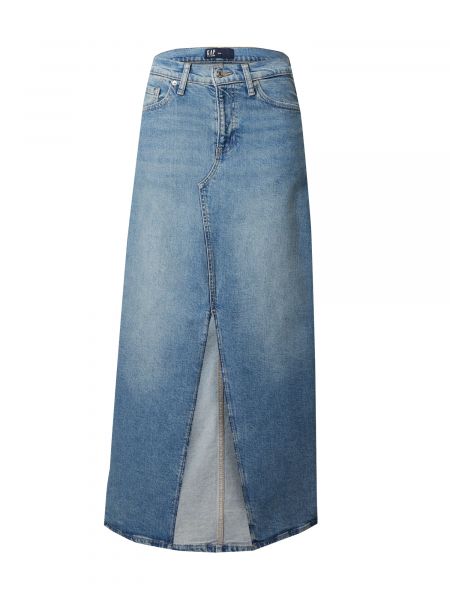 Džínsová sukňa Gap modrá