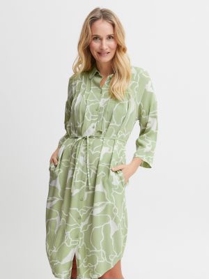Košilové šaty Fransa zelené