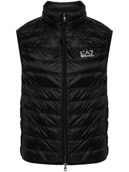 Quiltet vest Ea7 Emporio Armani sort