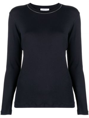 Figurbetonter pullover mit rundem ausschnitt Fabiana Filippi blau