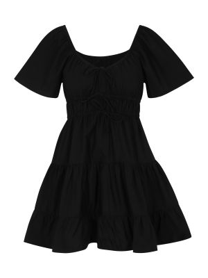 Bavlnené košeľové šaty Cotton On Petite čierna