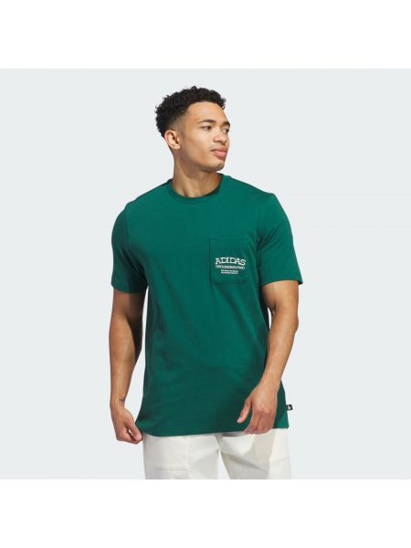Koszulka z kieszeniami Adidas zielona