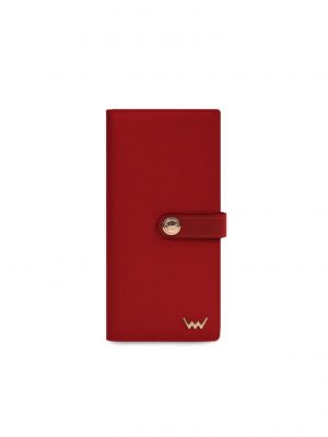 Kožená peněženka Vuch červená