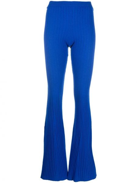 Hose ausgestellt Versace blau