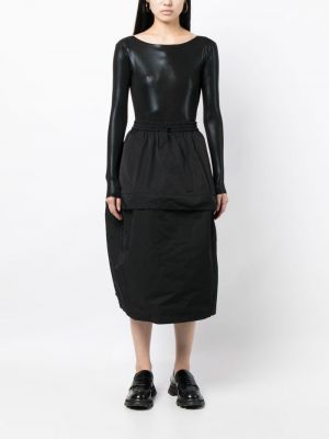 Midi sukně Melitta Baumeister černé