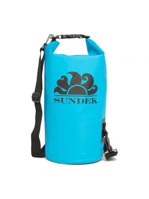 Plecak z paskiem sportowa Sundek - niebieski