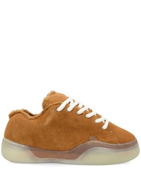 Ruskind sneakers Erl brun