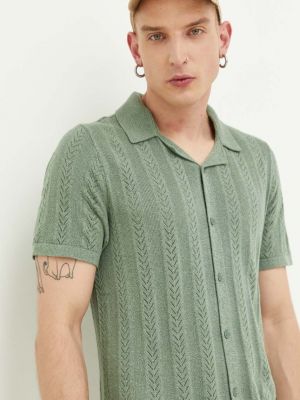 Риза Hollister Co. зелено