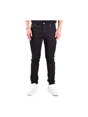 Jeansy skinny slim fit Versace Jeans Couture czarne