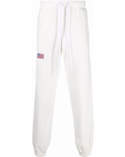 Pantalones de chándal con bordado Autry blanco