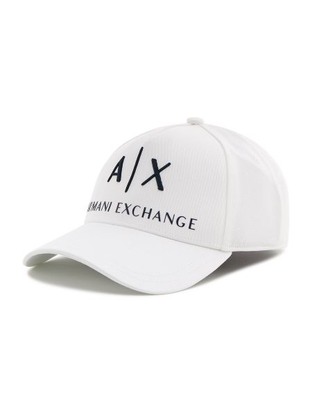 Șapcă Armani Exchange alb