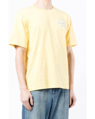 Tričko s potiskem Carne Bollente žluté
