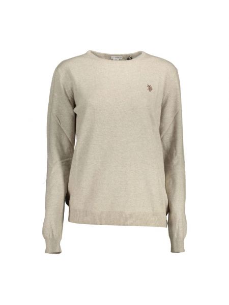 Beżowy sweter U.s Polo Assn.