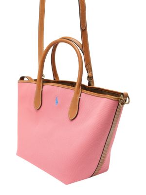 Shopper torbica Polo Ralph Lauren smeđa