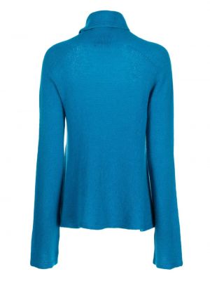 Kašmírový vlněný svetr Semicouture modrý