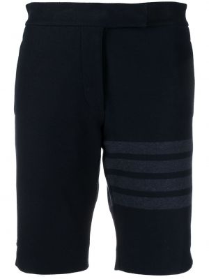 Kratke hlače s črtami Thom Browne modra