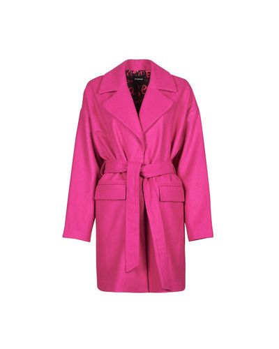 Różowy płaszcz Desigual
