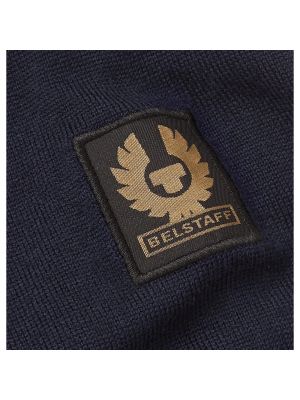 Sweter z okrągłym dekoltem Belstaff niebieski