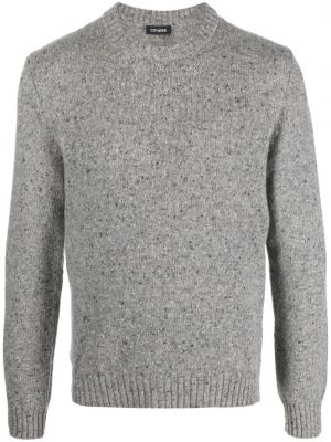 Džemper s okruglim izrezom Cenere Gb siva