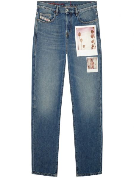 Skinny jeans Diesel blå