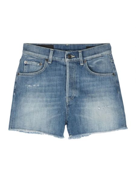 Distressed jeans shorts Dondup blau