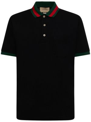 Poloshirt Gucci schwarz