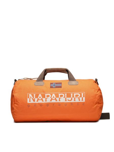 Αθλητική τσάντα Napapijri πορτοκαλί