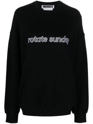 Sweatshirt Rotate svart