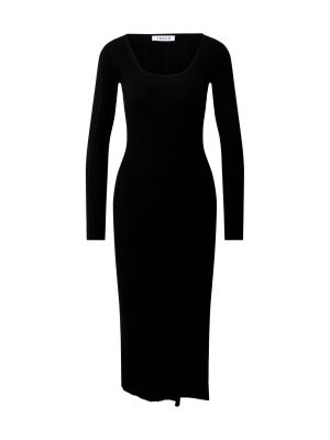 Košeľové šaty Edited čierna