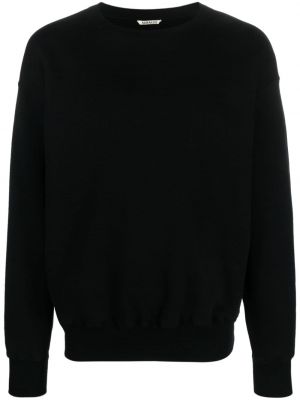 Sweatshirt aus baumwoll Auralee schwarz